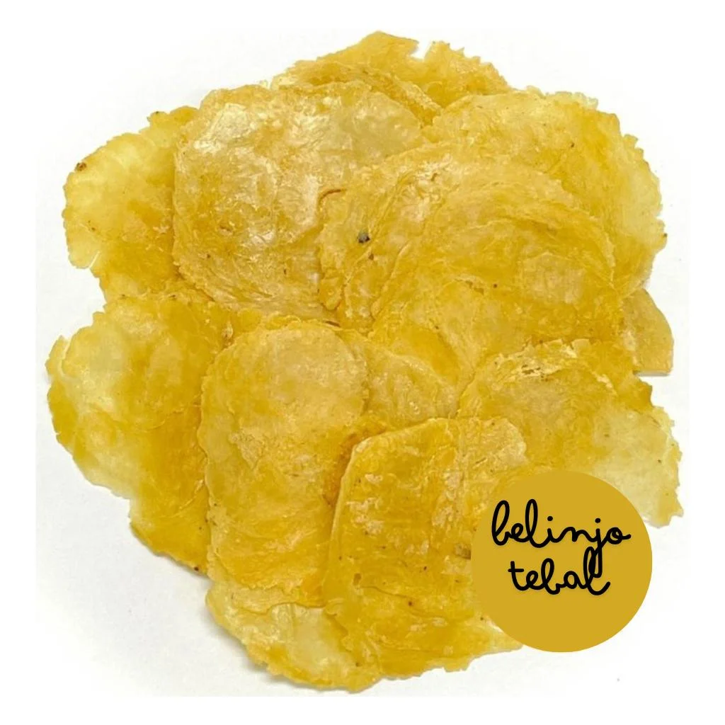 Keropok Belinjo Tebal (raw)