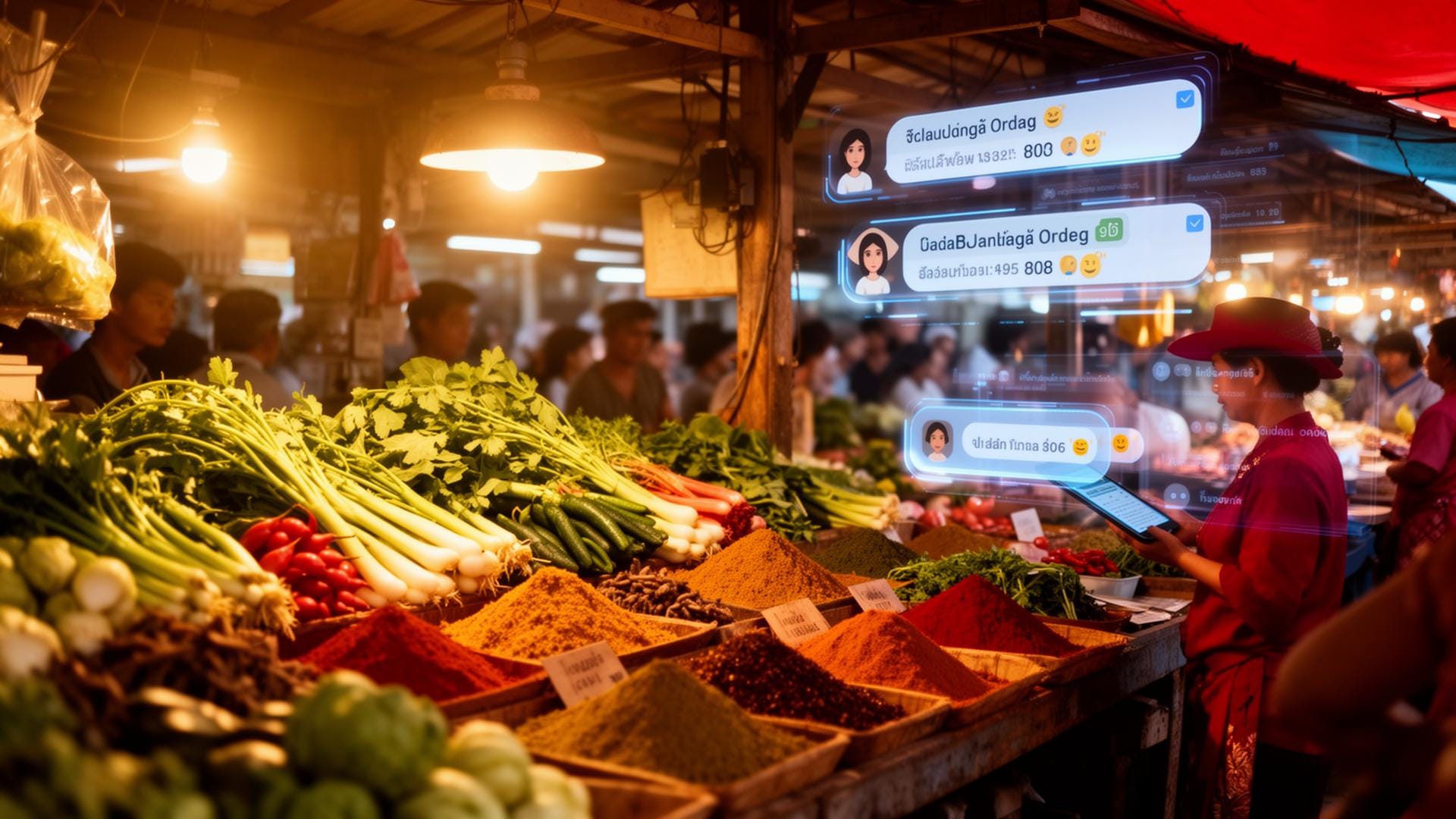 AI-powered halal market commerce